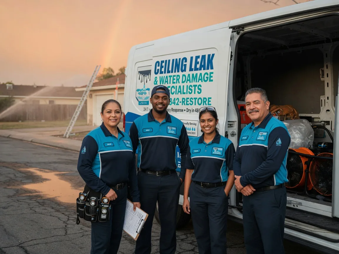 Ceiling Leak Cleanup company in Janesville, CA